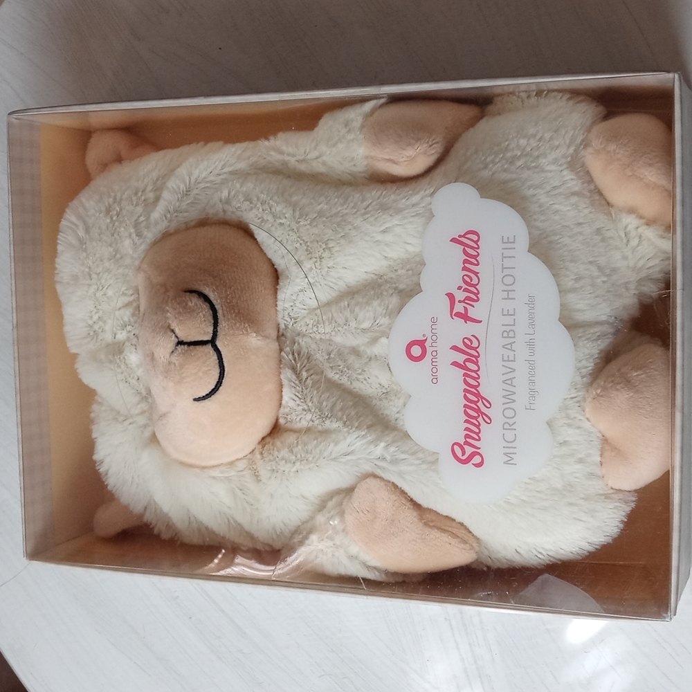 NWT Aroma Home Snuggable Friends Microwaveable Hottie